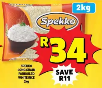 Usave Spekko long grain parboiled white rice offer