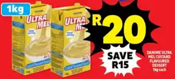 Usave Danone ultra mel custard flavoured dessert offer