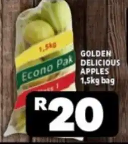 Usave Golden delicious apples offer