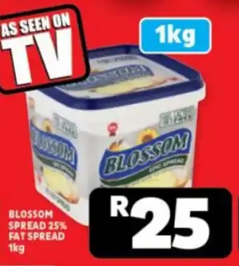 Usave Blossom spread 25% fat spread offer