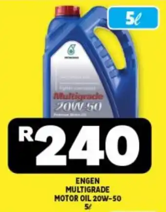 Usave Engen multigrade motor oil 20w-50 offer