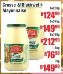 Devland Cash And Carry Crosse & Blackwell Mayonnaise offer