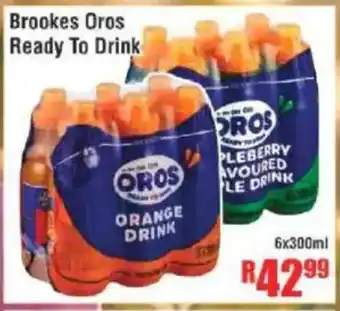 Devland Cash And Carry Brookes Oros Ready To Drink offer