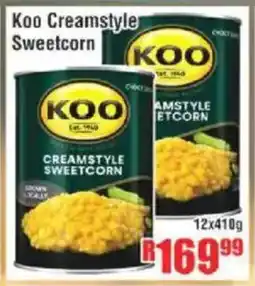 Devland Cash And Carry Koo Creamstyle Sweetcorn offer