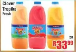 Devland Cash And Carry Clover Tropika Fresh offer