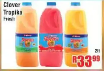 Devland Cash And Carry Clover Tropika Fresh offer