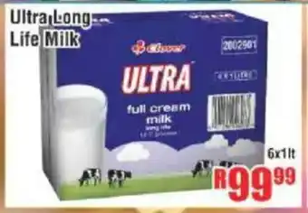 Devland Cash And Carry Clover Ultra Long Life Milk offer