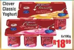 Devland Cash And Carry Clover Classic Yoghurt offer