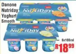 Devland Cash And Carry Danone Nutriday Yoghurt Smooth offer