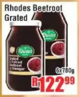 Devland Cash And Carry Rhodes Beetroot Grated offer