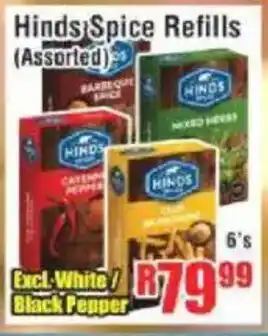 Devland Cash And Carry Hinds Spice Refills (Assorted) offer