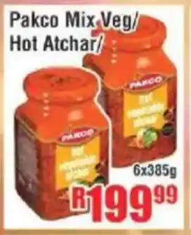 Devland Cash And Carry Pakco Mix Veg/ Hot Atchar offer