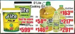 Devland Cash And Carry D'Lite Cooking Oil offer