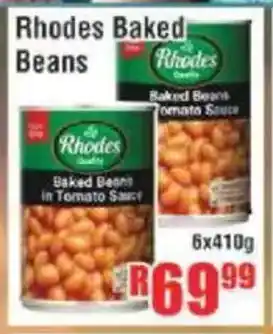 Devland Cash And Carry Rhodes Baked Beans offer