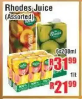 Devland Cash And Carry Rhodes Juice (Assorted) offer