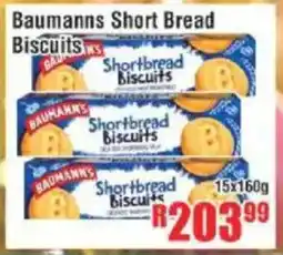 Devland Cash And Carry Baumanns Short Bread Biscuits offer