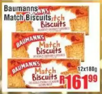 Devland Cash And Carry Baumannss Match Biscuits offer