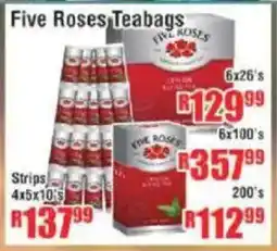 Devland Cash And Carry Five Roses Teabags offer