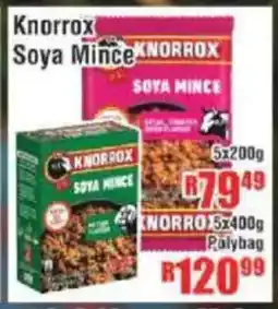 Devland Cash And Carry Knorrox Soya Mince offer