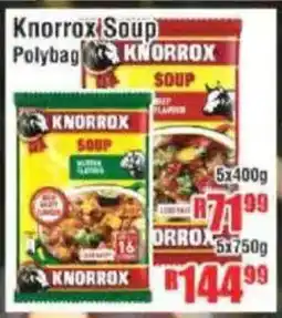 Devland Cash And Carry Knorrox Soup Polybag offer