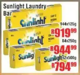 Devland Cash And Carry Sunlight Laundry Bar offer