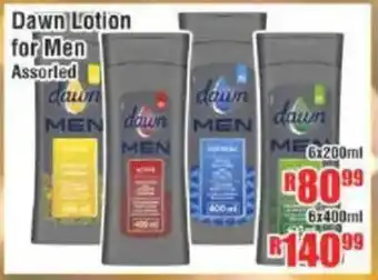 Devland Cash And Carry Dawn Lotion for Men Assorted offer