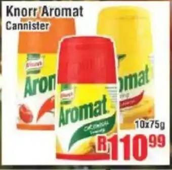 Devland Cash And Carry Knorr Aromat Cannister offer