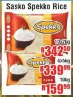 Devland Cash And Carry Sasko Spekko Rice offer