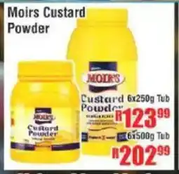 Devland Cash And Carry Moirs Custard Powder offer