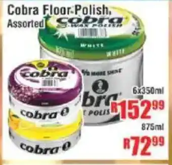 Devland Cash And Carry Cobra Floor Polish Assorted offer