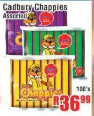 Devland Cash And Carry Cadbury Chappies Assorted offer