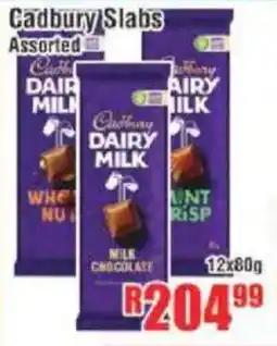 Devland Cash And Carry Cadbury Slabs Assorted offer