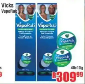 Devland Cash And Carry Vicks VapoRub offer