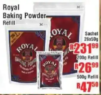 Devland Cash And Carry Royal Baking Powder Refill offer