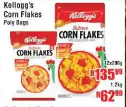 Devland Cash And Carry Kellogg's Corn Flakes Poly Bags offer