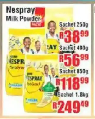 Devland Cash And Carry Nespray Milk Powder offer