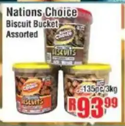 Devland Cash And Carry Nations Choice Biscuit Bucket Assorted offer