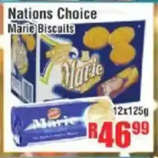 Devland Cash And Carry Nations Choice Marie Biscuits offer