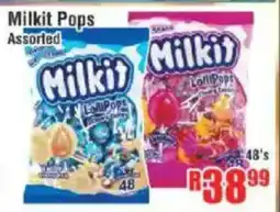 Devland Cash And Carry Milkit Pops Assorted offer