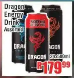 Devland Cash And Carry Dragon Energy Drink Assorted offer