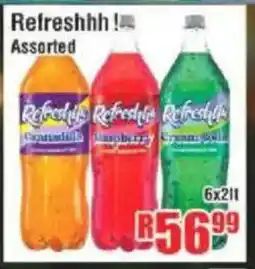 Devland Cash And Carry Refreshhh! Assorted offer