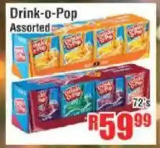 Devland Cash And Carry Drink-o-Pop Assorted offer