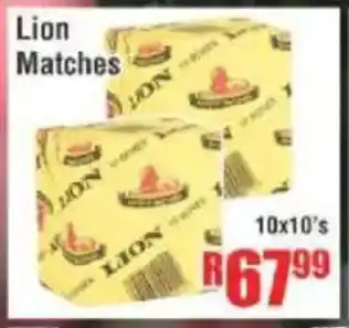 Devland Cash And Carry Lion Matches offer