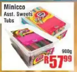 Devland Cash And Carry Minicco Asst. Sweets Tubs offer