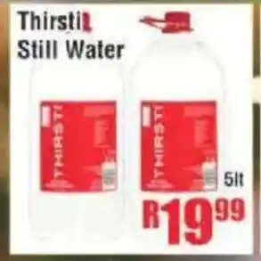 Devland Cash And Carry Thirsti Still Water offer