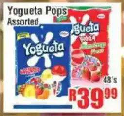 Devland Cash And Carry Yogueta Pops Assorted offer