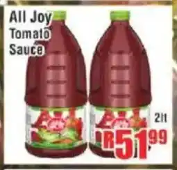 Devland Cash And Carry All Joy Tomato Sauce offer