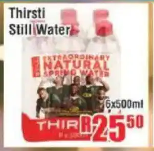 Devland Cash And Carry Thirsti Still Water offer