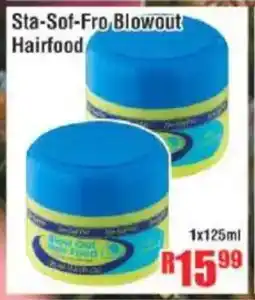 Devland Cash And Carry Sta-Sof-Fro Blowout Hairfood offer