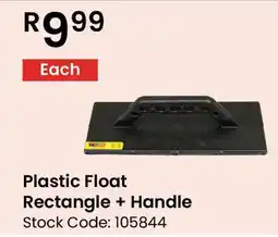 Africa Cash and Carry Plastic Float Rectangle + Handle offer